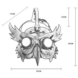 KinkHarness Masque STEAMPUNK Hibou
